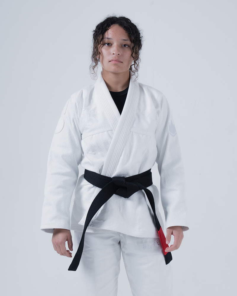 Kingz Born to Rule Women's BJJ Gi - White