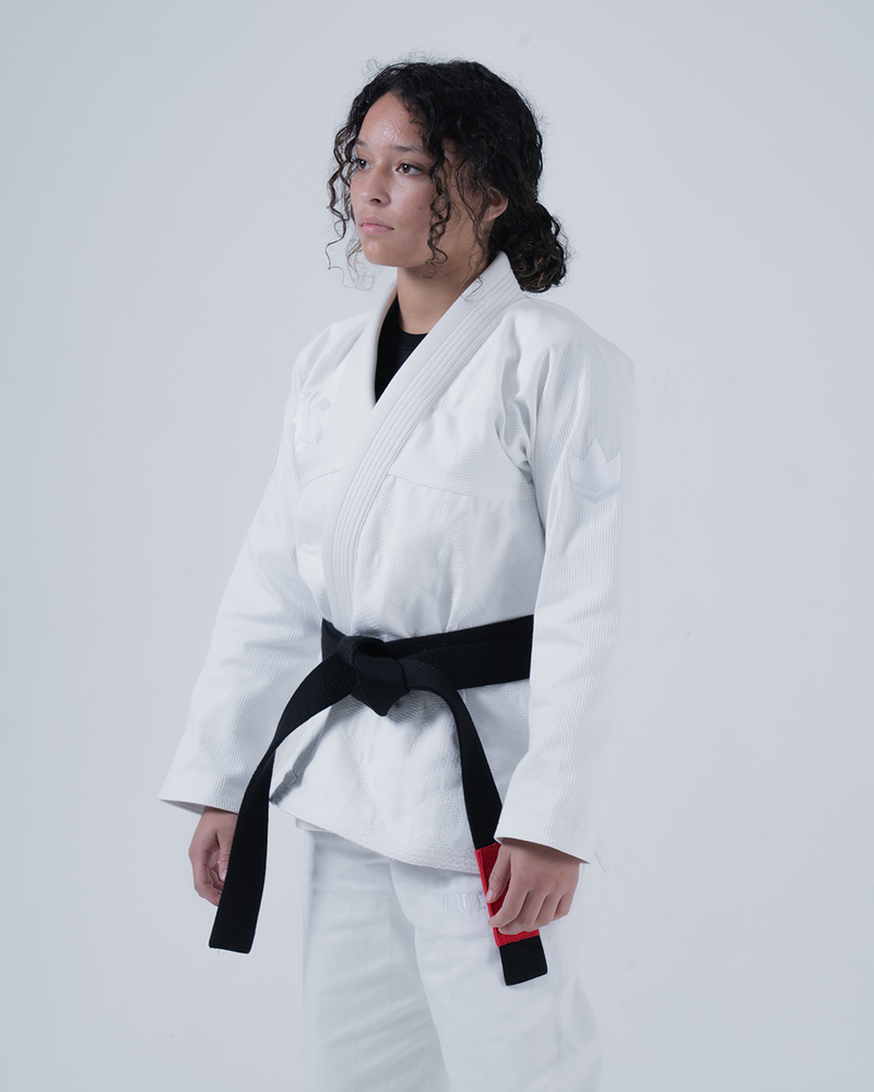 Kingz Born to Rule Women's BJJ Gi - White