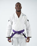 Kingz Nano 3.0 BJJ Gi White - Ultralight IBJJF 2024 Legal Lightweight Competition Kimono Front View