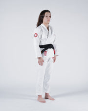 Classic 3.0 Womens Jiu Jitsu Gi - White from Kingz