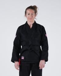 Empowered Women's Jiu Jitsu Gi - Black Black from Kingz