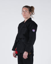 Empowered Women's Jiu Jitsu Gi - Black from Kingz