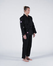 Empowered Women's Jiu Jitsu Gi - Black from Kingz
