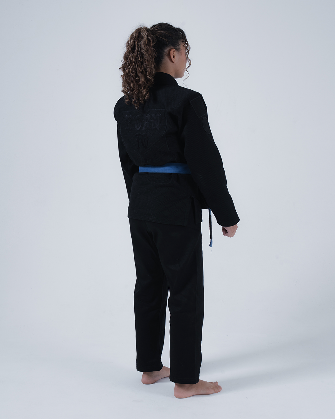 Born to Rule Women's Jiu Jitsu Gi - Black