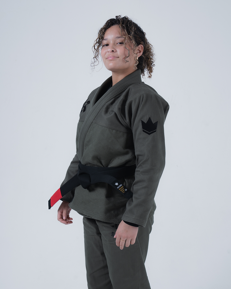 Kingz Born to Rule Women's BJJ Gi - White
