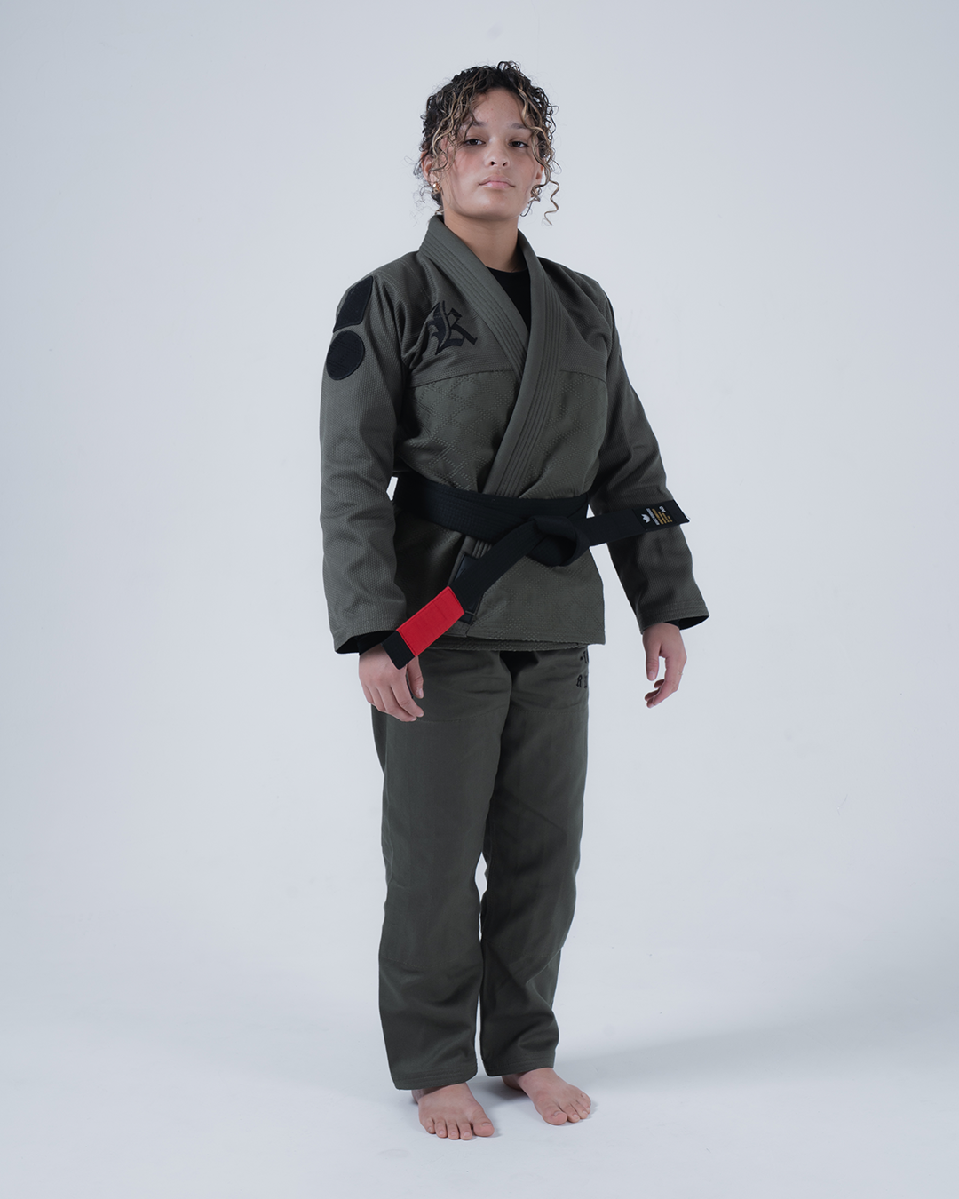 Kingz Born to Rule Women's BJJ Gi - Green
