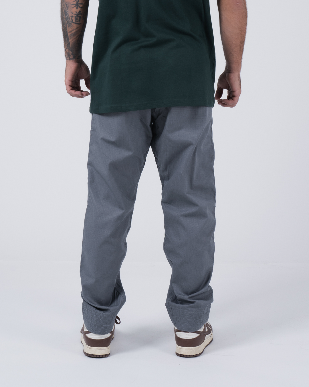 Kingz Casual Rip Stop Men's Gi Pants - Grey