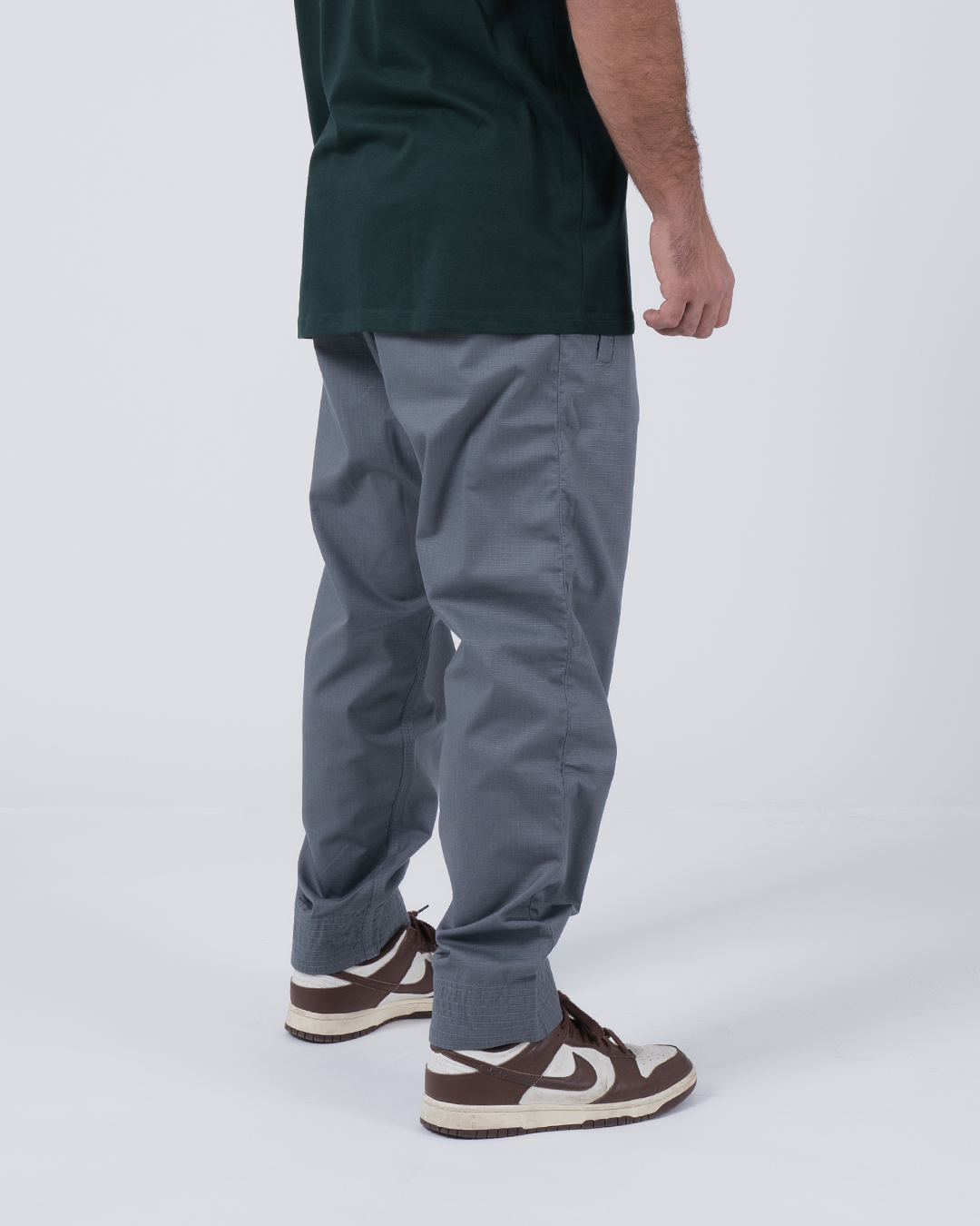 Kingz Casual Rip Stop Men's Gi Pants - Grey