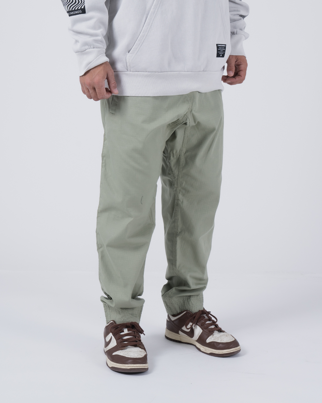 Kingz Casual Rip Stop Men's Gi Pants - Sage