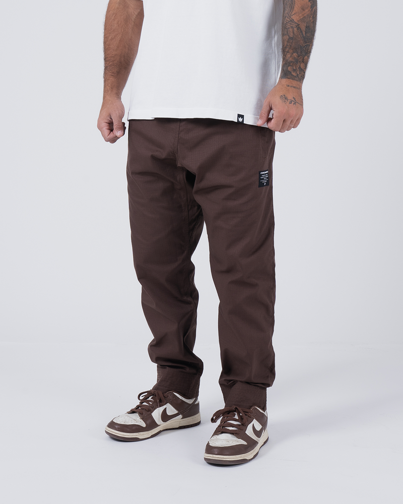 Kingz Casual Rip Stop Men's Gi Pants - Black