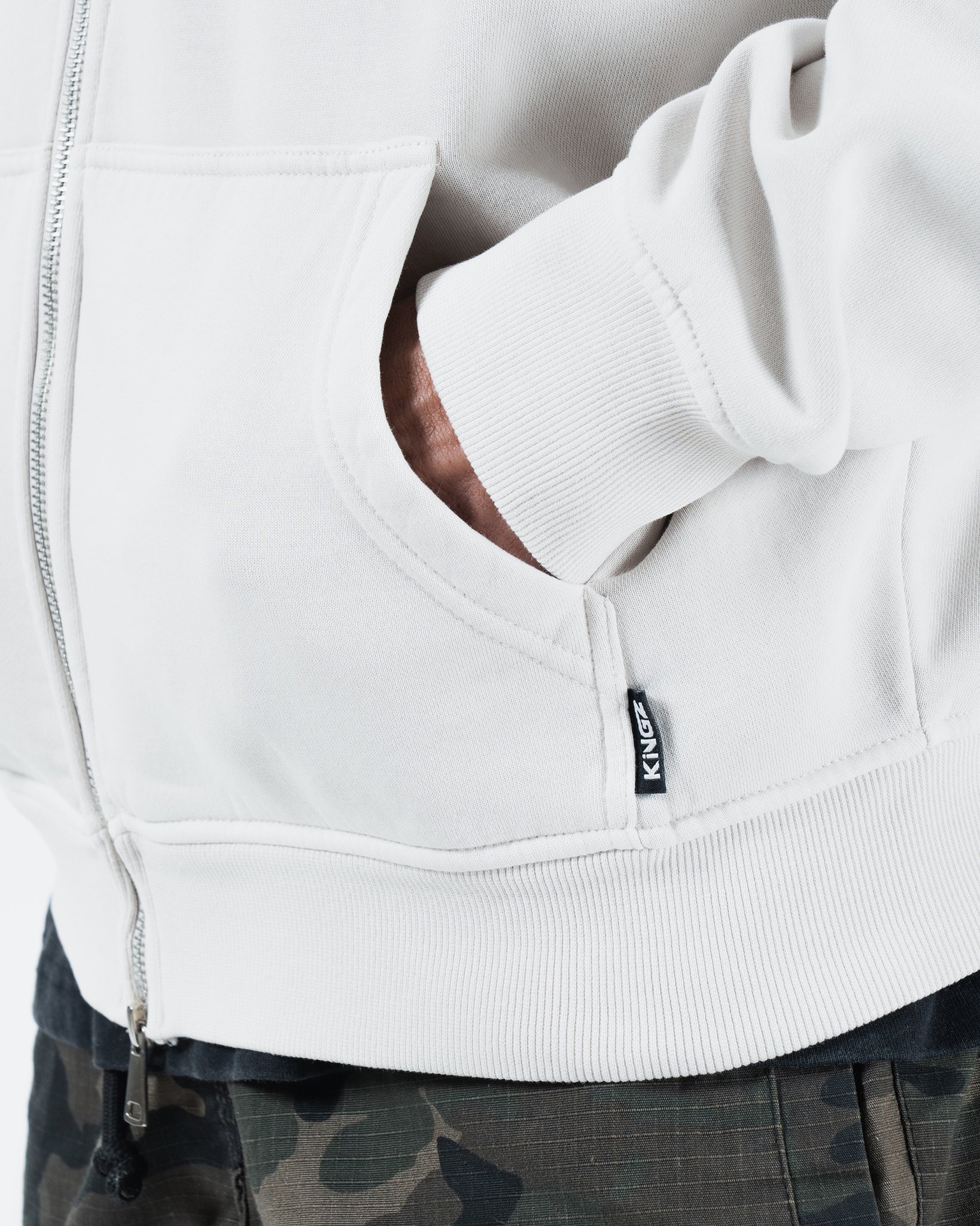 Flag Zip Up Hoodie