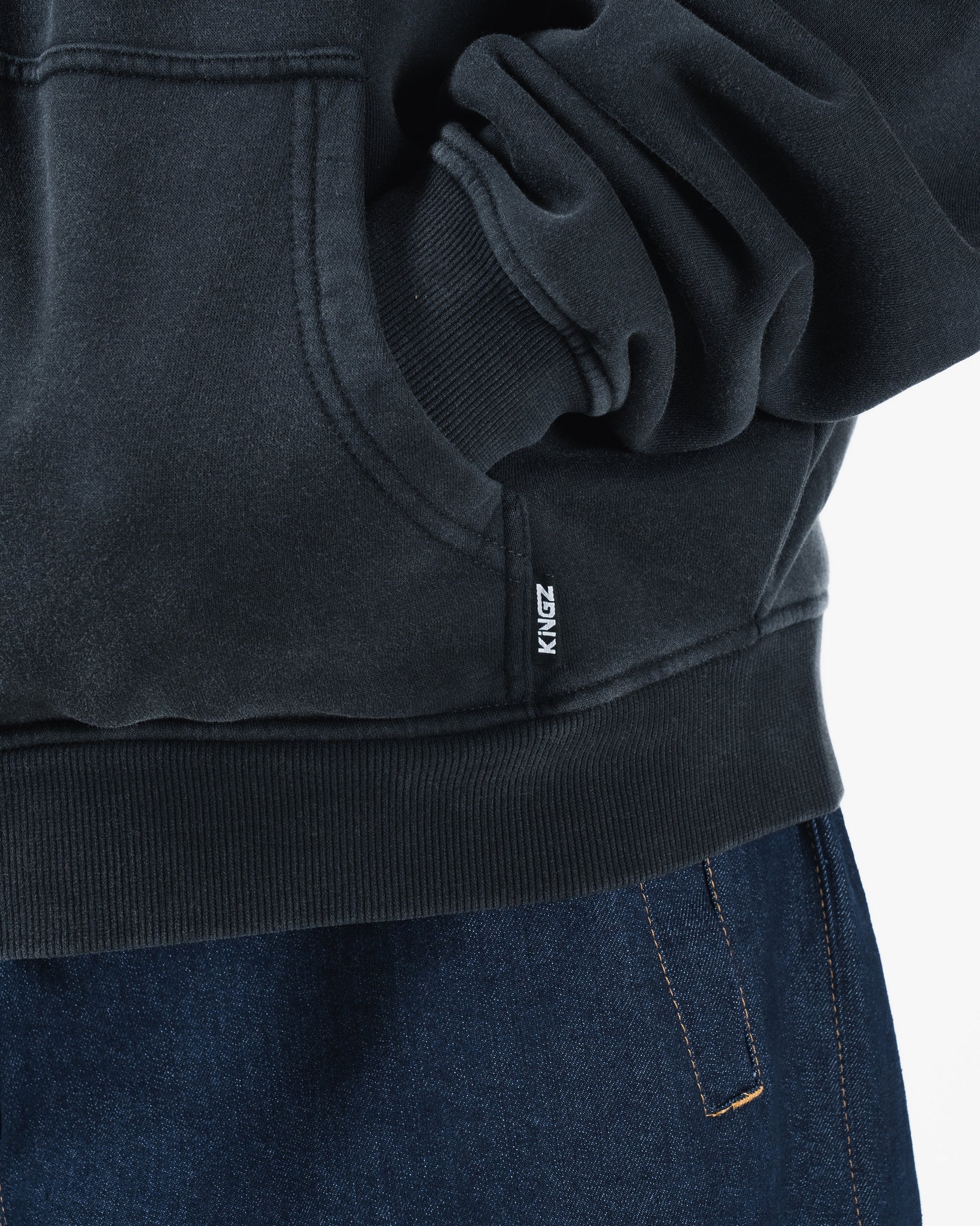 Flag Zip Up Hoodie