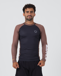 Ranked Performance V2 L/S Rashguard Brown from Kingz