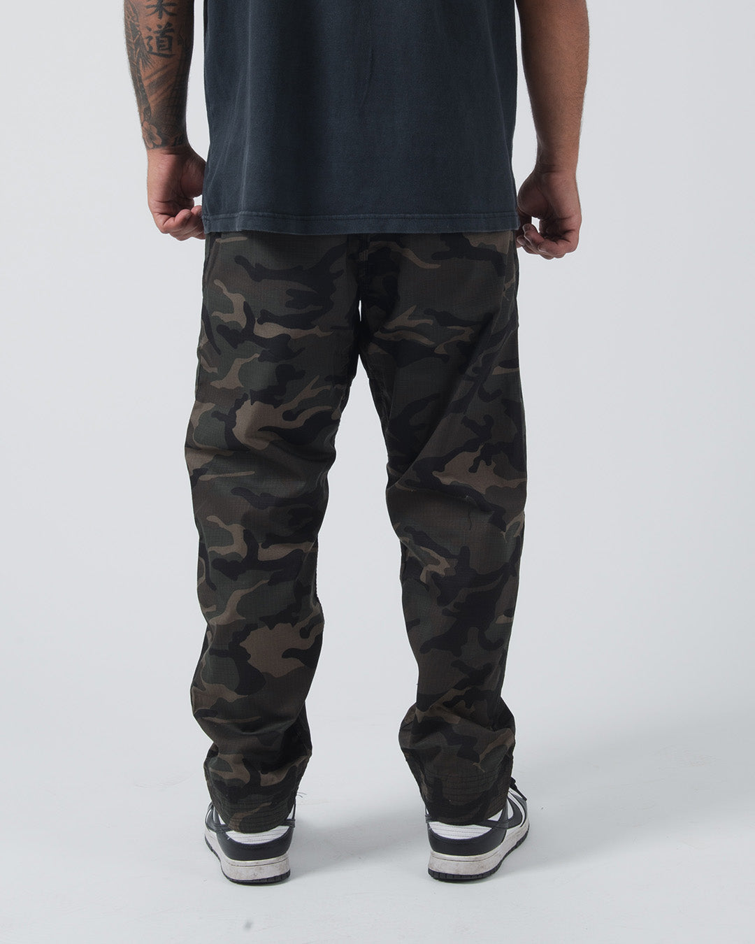 Kingz Casual Rip Stop Men's Gi Pants - Camo