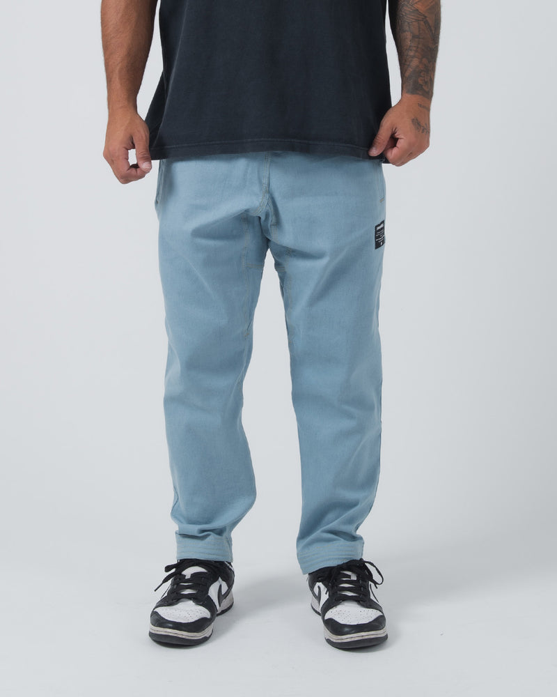 Kingz Casual Men's Gi Pants - Light Denim