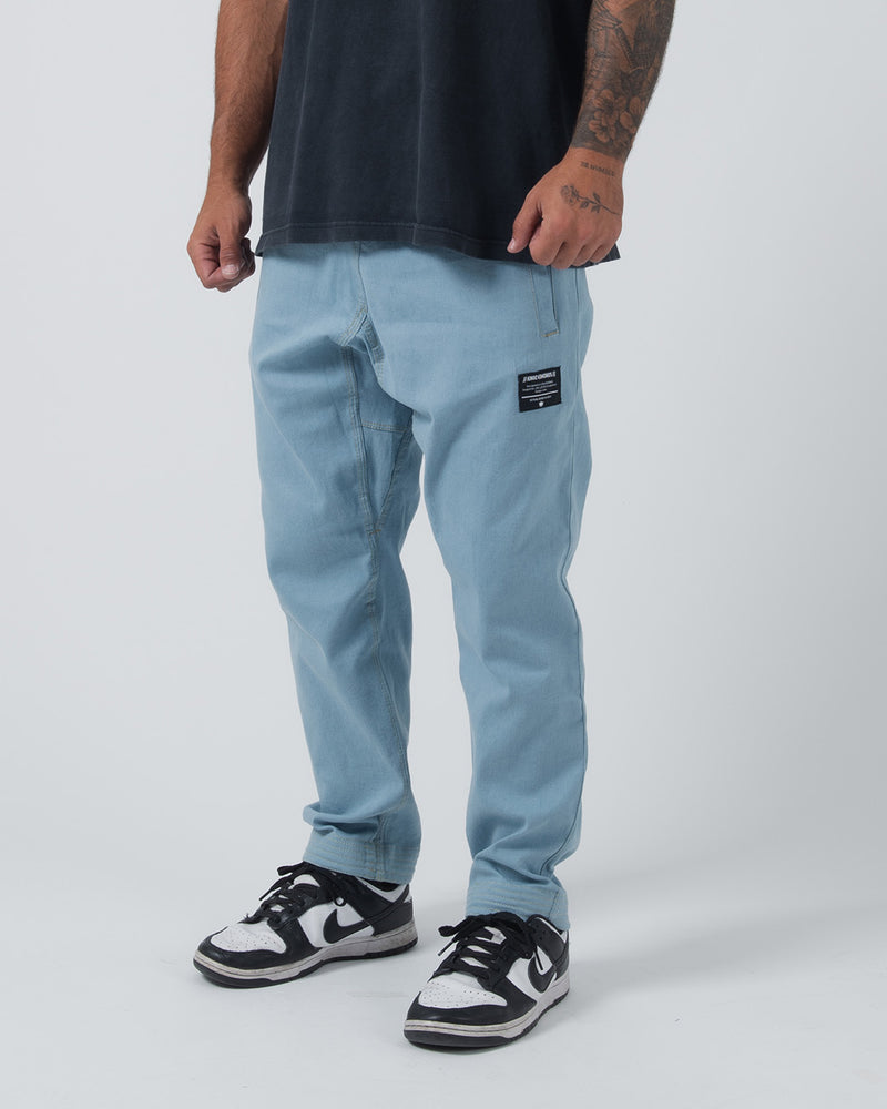 Kingz Casual Rip Stop Men's Gi Pants - Black