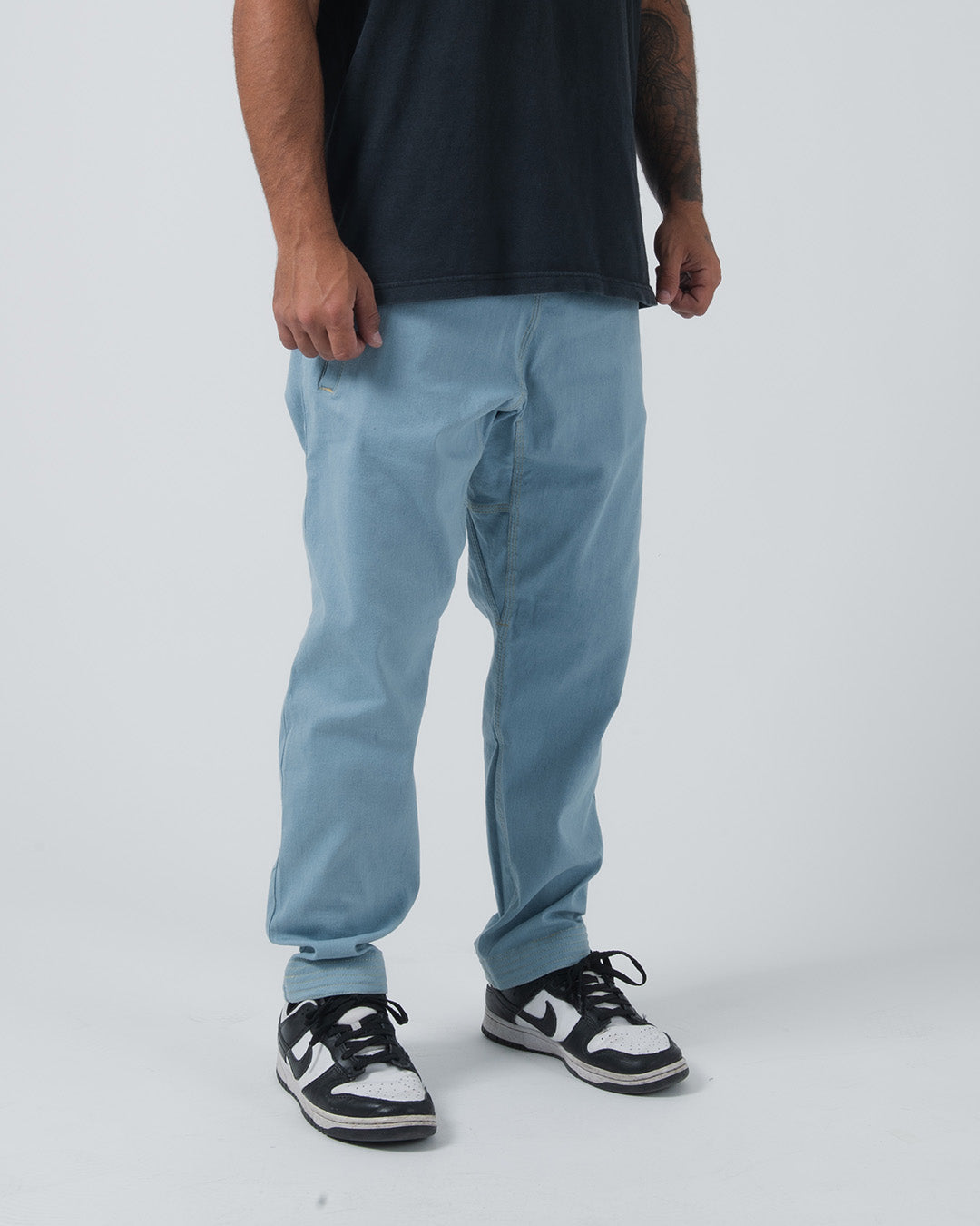 Pantalon Gi décontracté - Denim clair