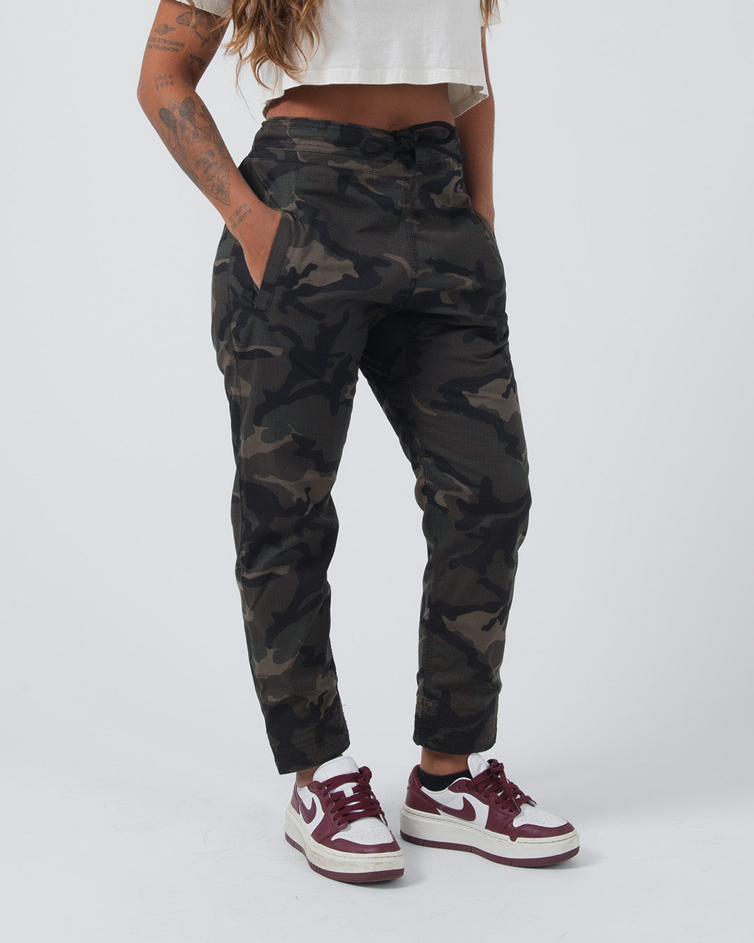 Casual Rip Stop Gi Pant - Camo