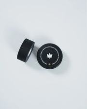 Kingz Athletic Tape Black - Overhead View - Self-Adhesive Black Sports Tape Roll for BJJ Training