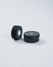 Kingz Athletic Tape Black - Side View - Black Sports Tape Roll with KINGZ Container BJJ Joint Support