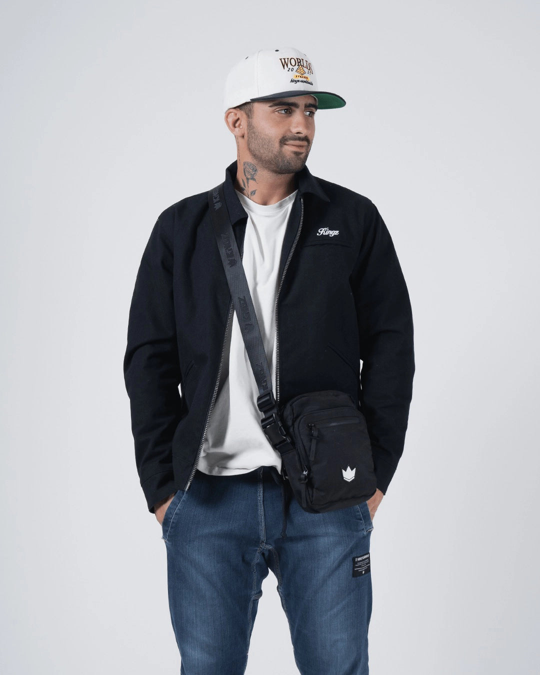 Kingz Side Bag - Black
