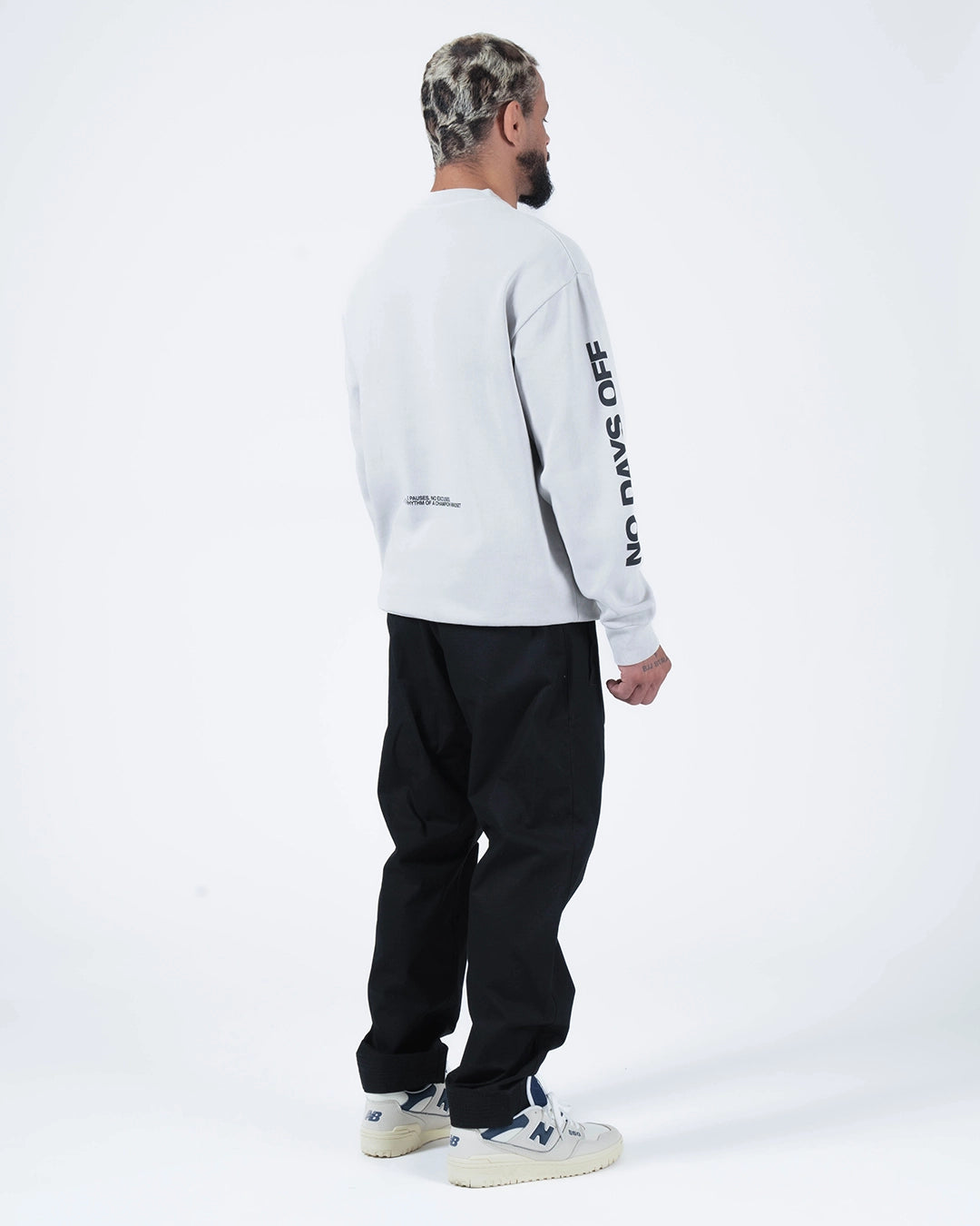 No Days Off Crewneck Sweater