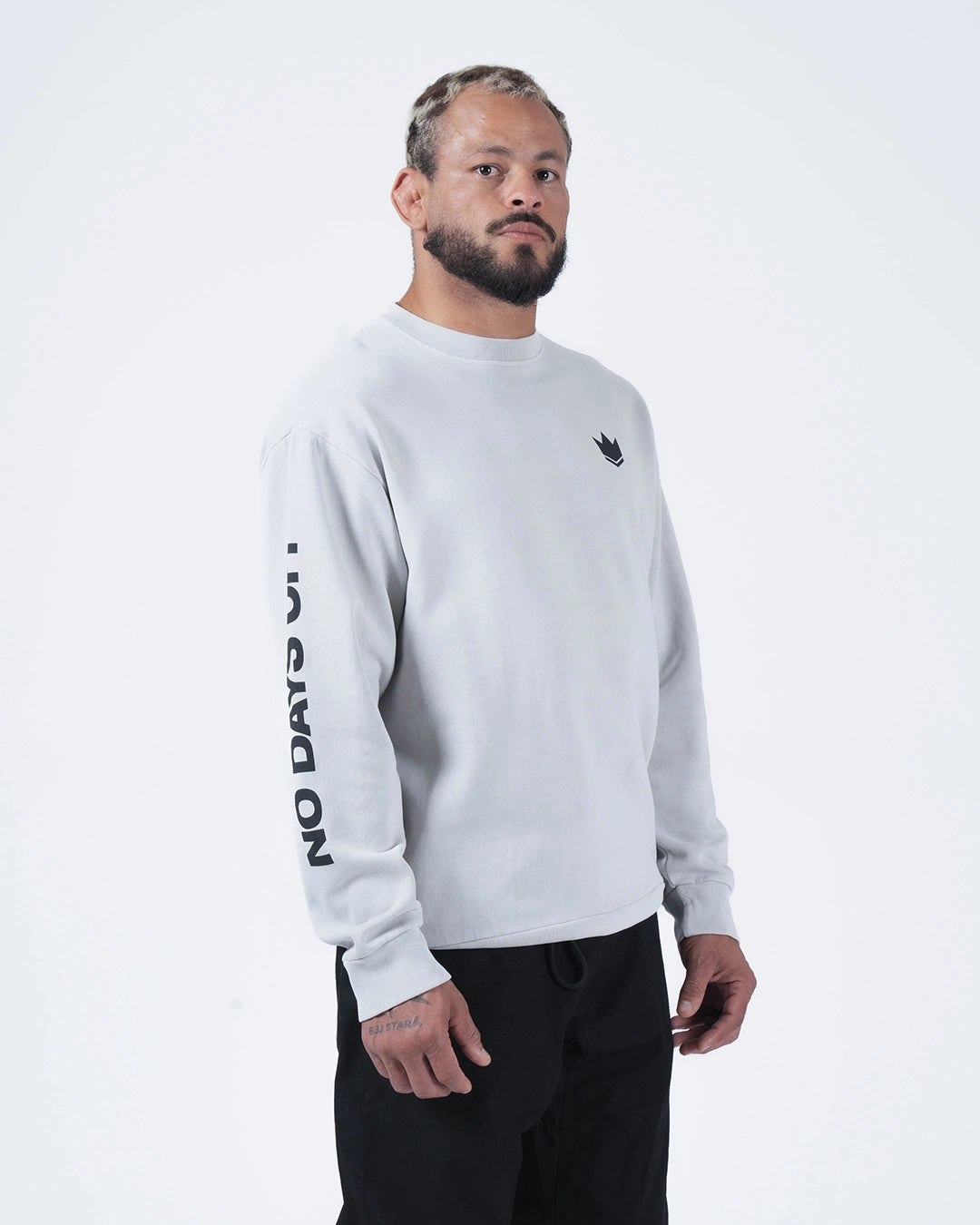 No Days Off Crewneck Sweater