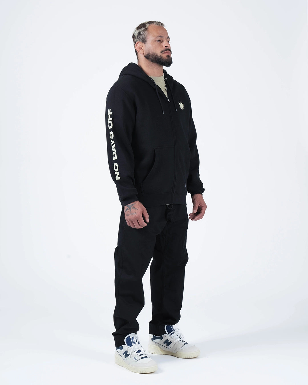 No Days Off Zip Up Hoodie