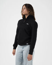 Script Quarter Zip Sweater from Kingz