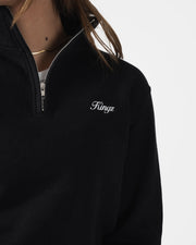 Script Quarter Zip Sweater from Kingz