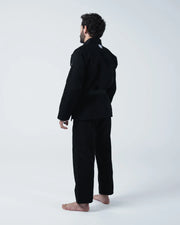Kingz Kore V2 BJJ Gi Black - Full Back View Competition Ready Kimono