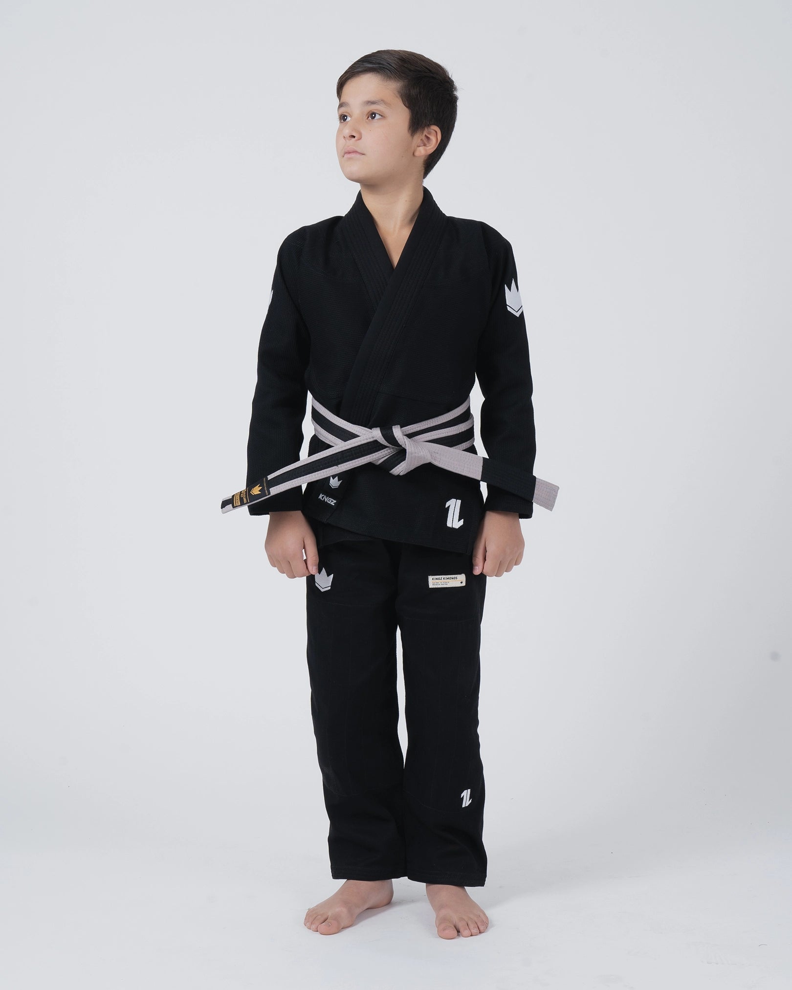 The ONE V2 Kids BJJ Gi - Black