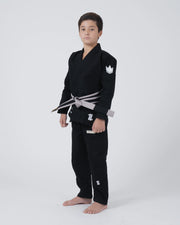 The ONE V2 Kids BJJ Gi - Black from Kingz