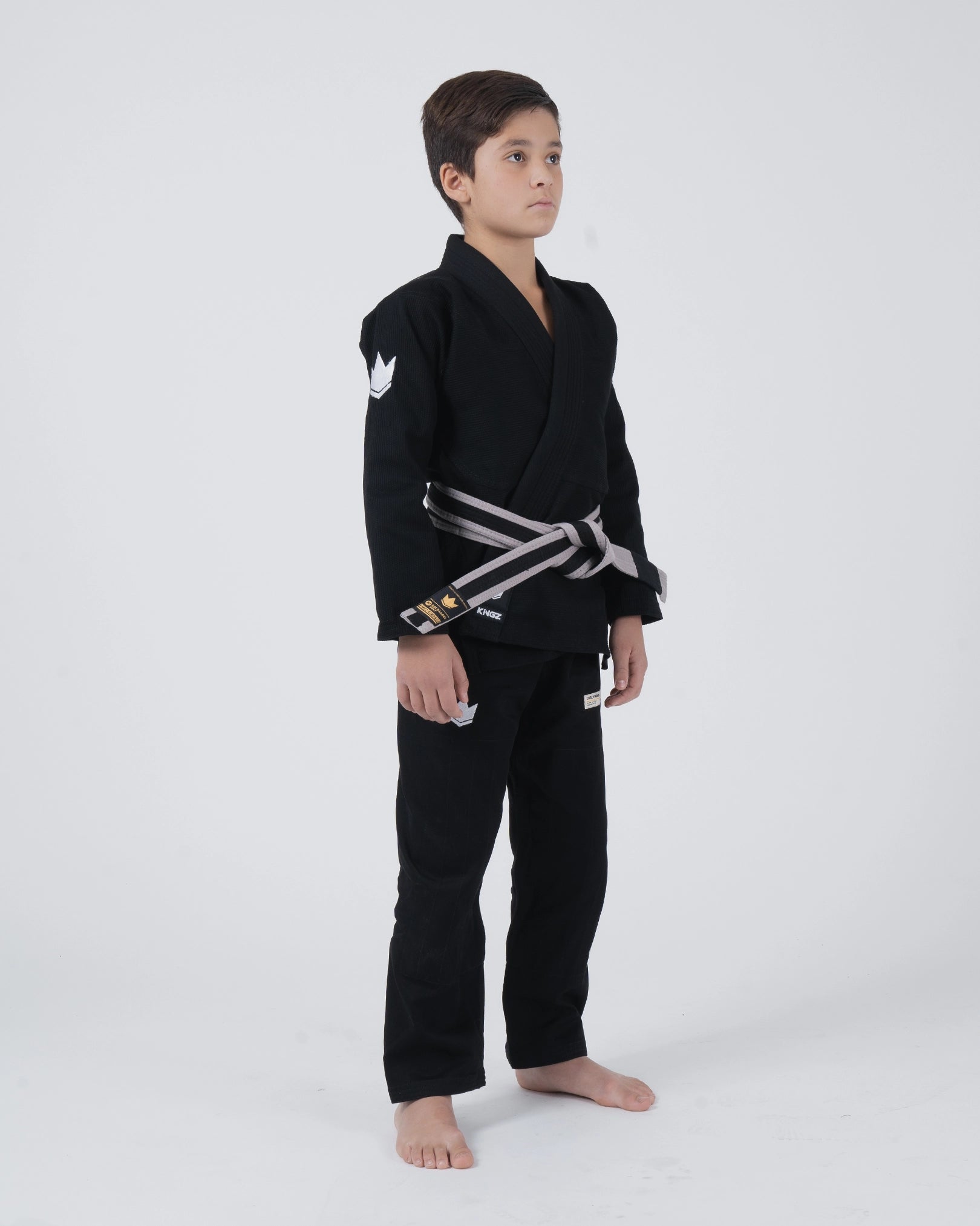 The ONE V2 Kids BJJ Gi - Black