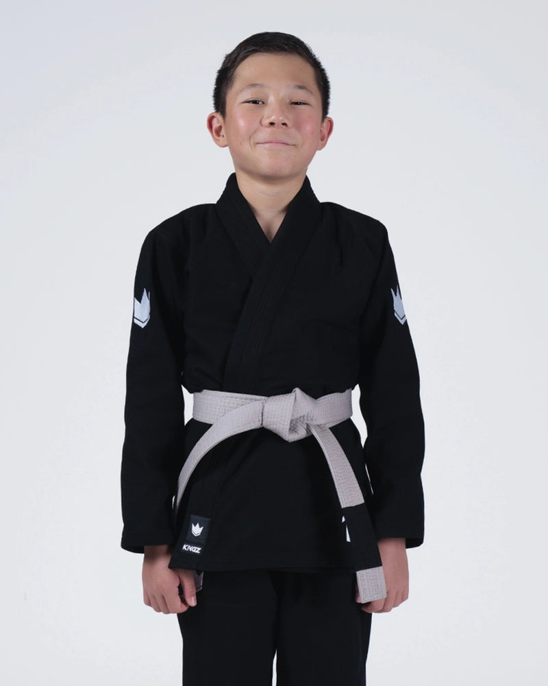 Kingz The ONE V2 Youth BJJ Gi - Black