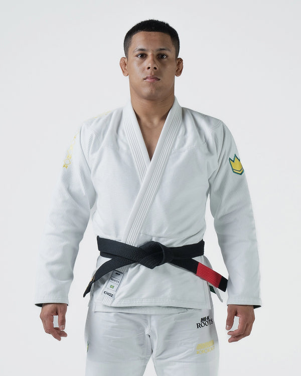 Kingz MI-K Roots Men's BJJ Gi - White