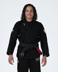 Pursue the Gentle Art Limited Edition Women's Jiu Jitsu Gi Black from Kingz
