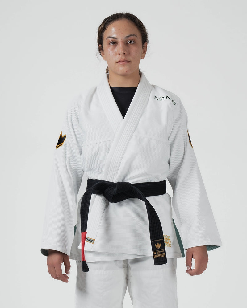 Kingz Nano 3.0 Terra Limited Edition Women's BJJ Gi - White