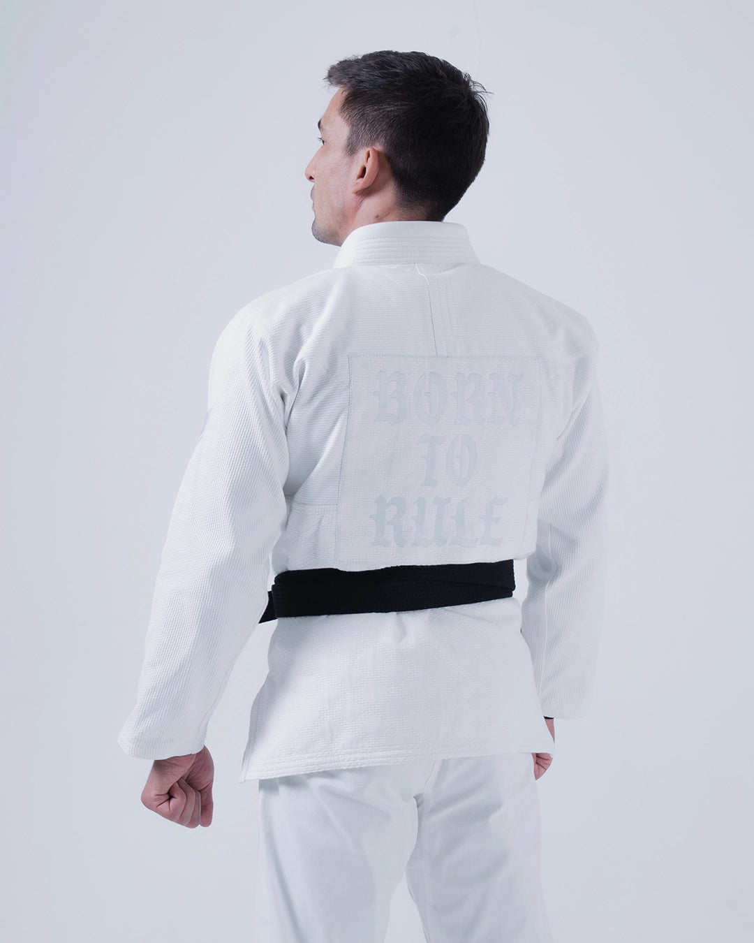 Born to Rule Jiu Jitsu Gi - White