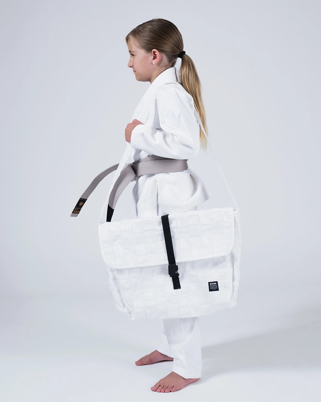 Kingz Born to Rule Youth BJJ Gi - White