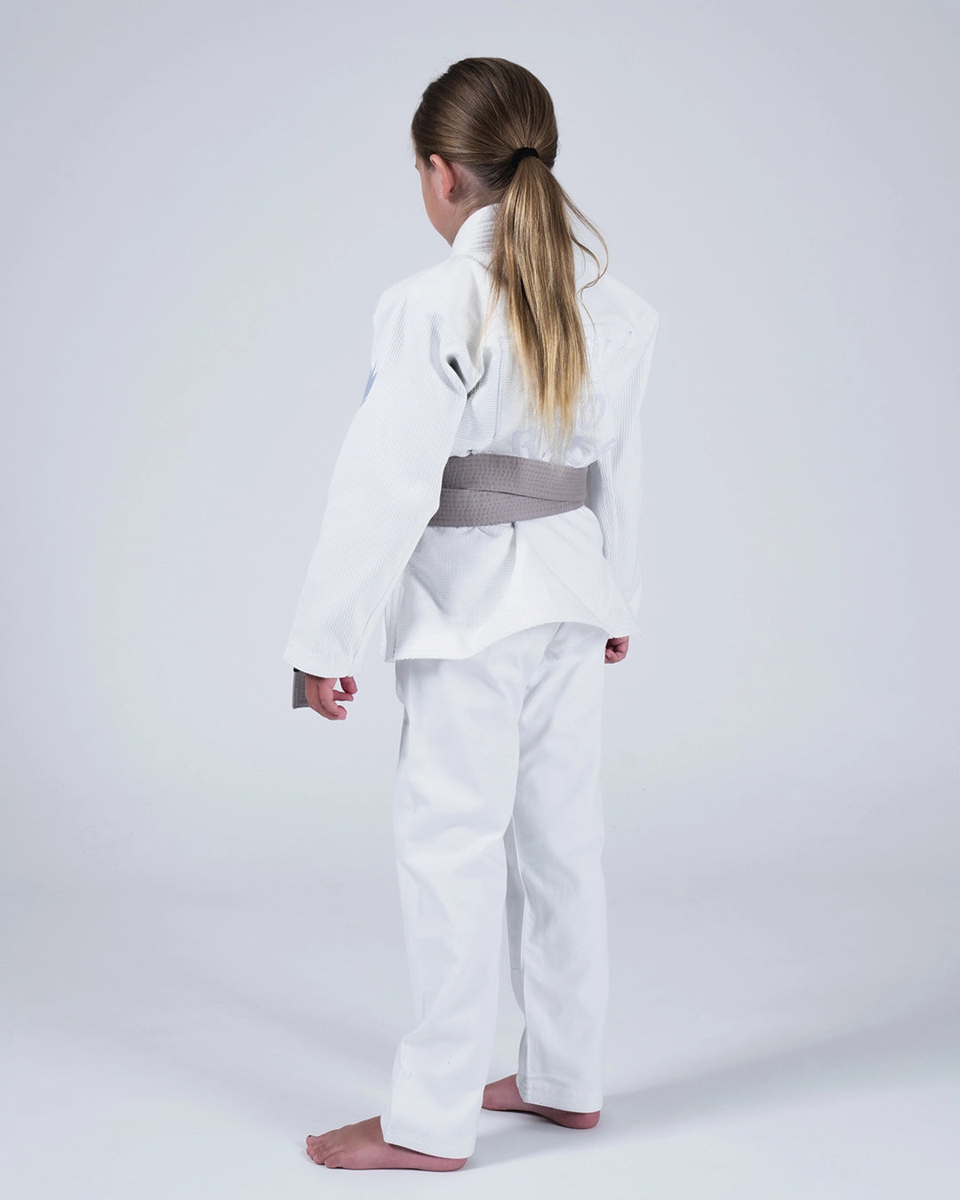Kingz Born to Rule Youth BJJ Gi - White
