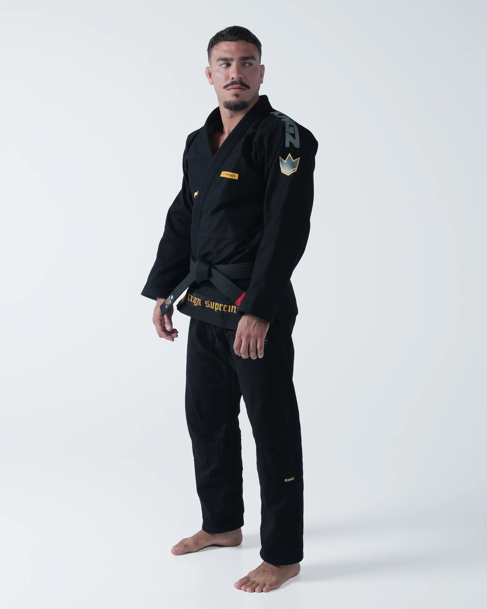 Kingz Comp 450 V7 Jiu Jitsu Gi  - Black