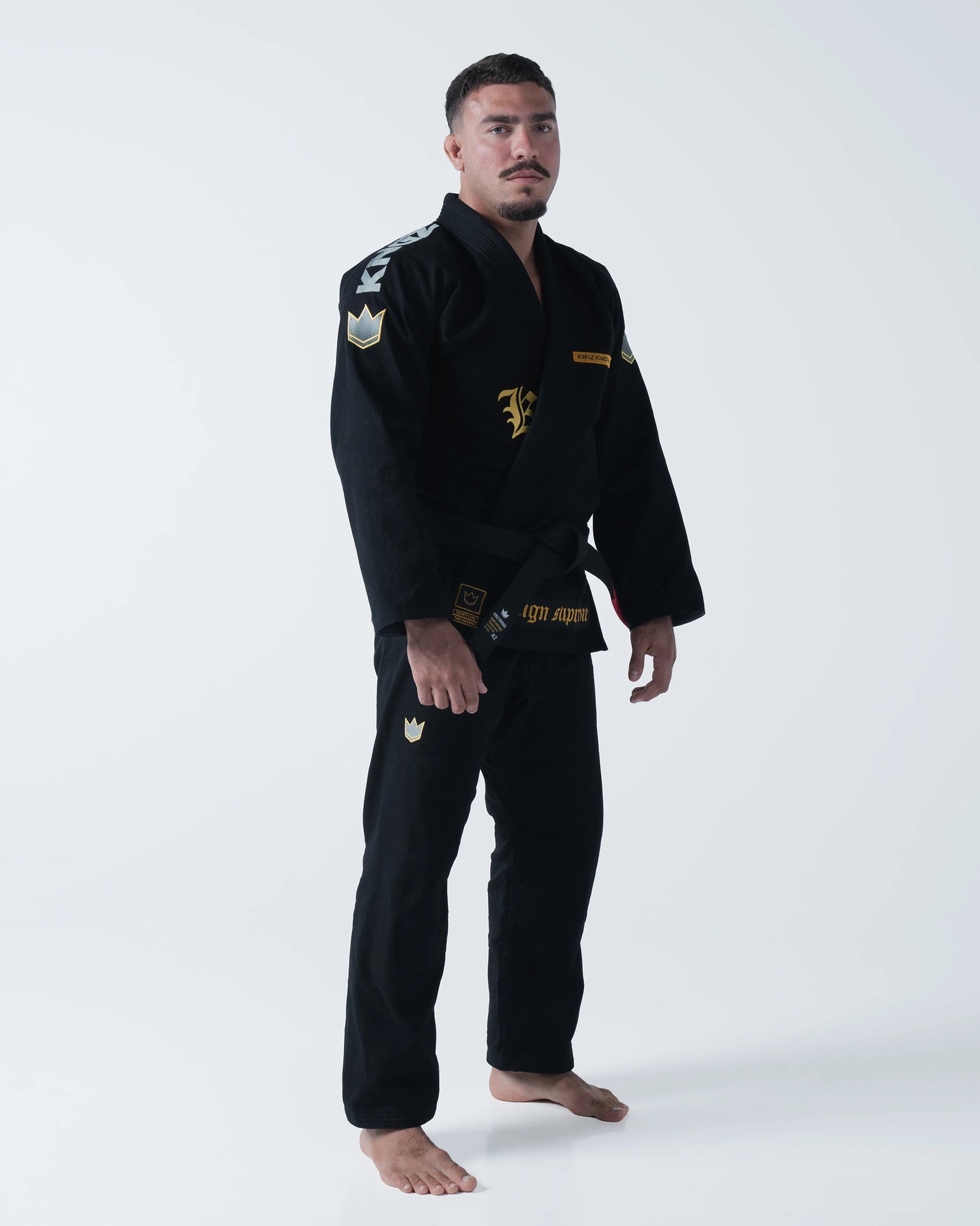 Kingz Comp 450 V7 Jiu Jitsu Gi  - Black