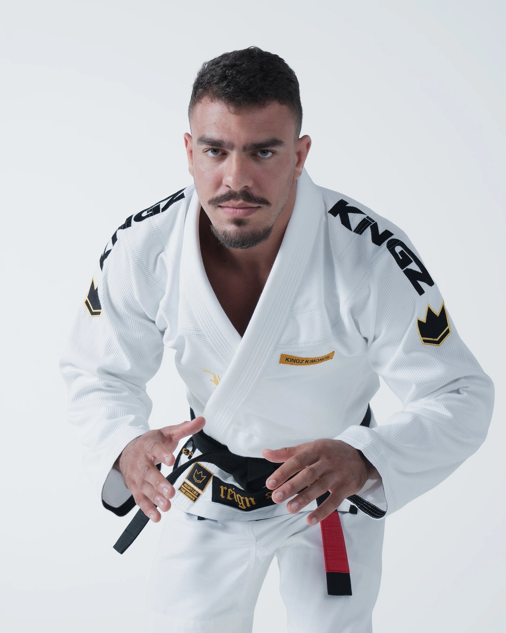 Kingz Comp 450 V7 Jiu Jitsu Gi - White