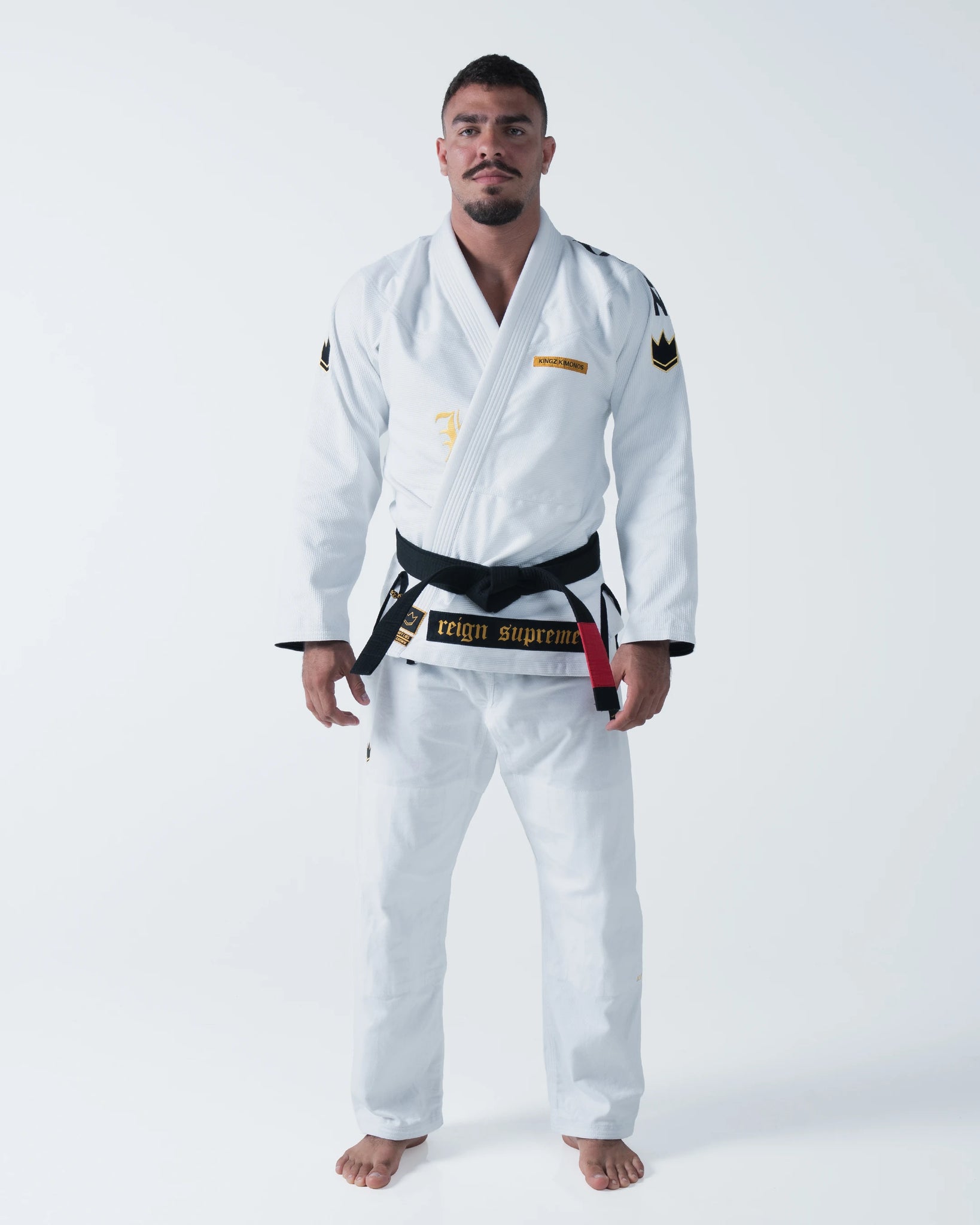 Kingz Comp 450 V7 Jiu Jitsu Gi - White