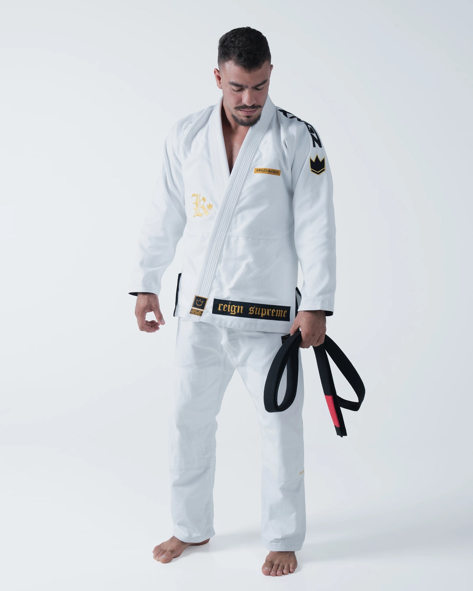 Kingz Comp 450 V7 Jiu Jitsu Gi - White