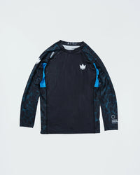 Ranked Performance V3 L/S Rashguard Blue from Kingz