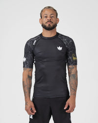 Ranked Performance V3 S/S Rashguard Black from Kingz