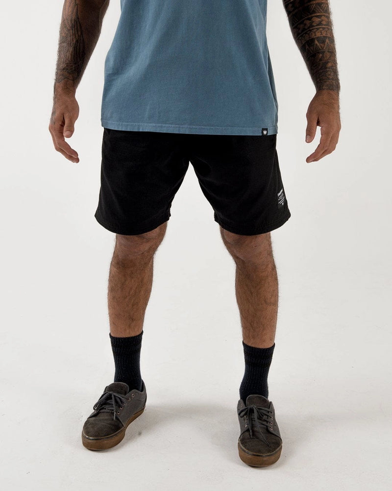 Kingz Casual Men's Gi Shorts - Black