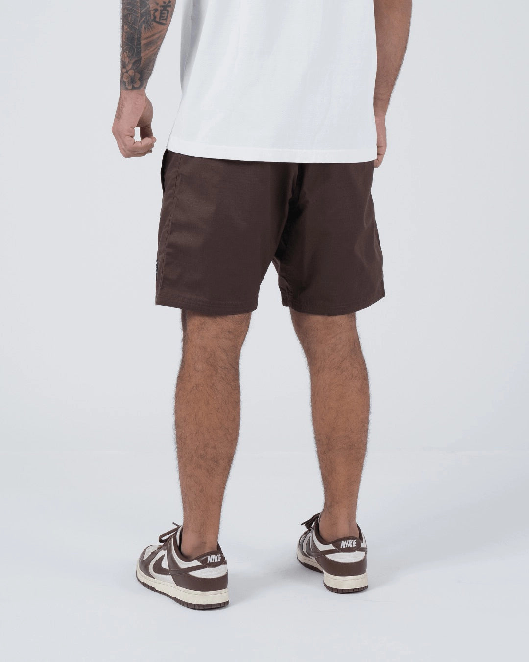Kingz Casual Men's Gi Shorts - Brown